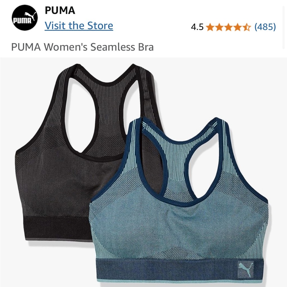Seamless Sports Bra 2-Pack